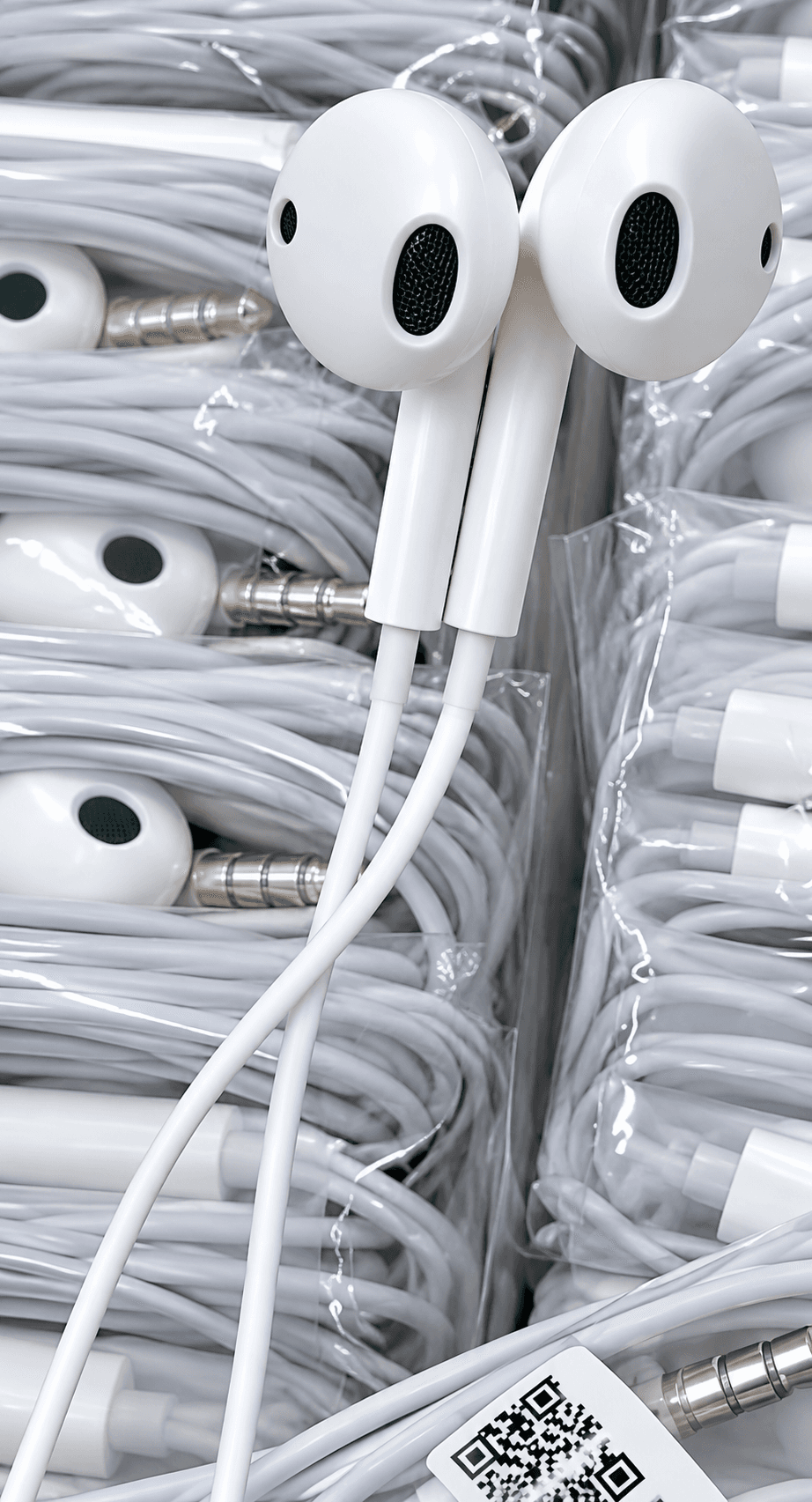 Green Jali Wired Earphones / Handsfree With Mic