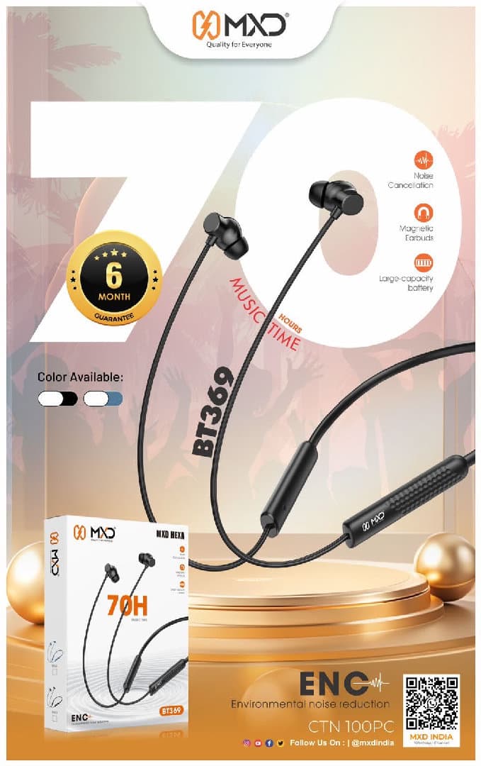 MXD 369 neck band