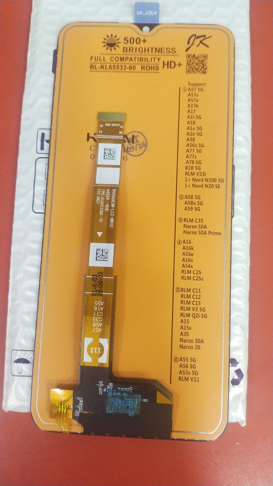 Universal Mobile LCD Display Screen For OPPO A57