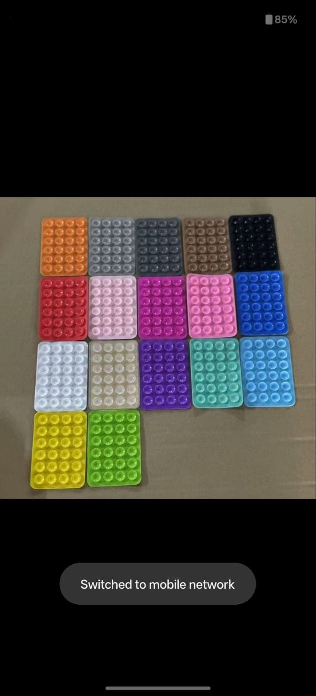 Mini Silicone Pop It Fidget Toy image 1