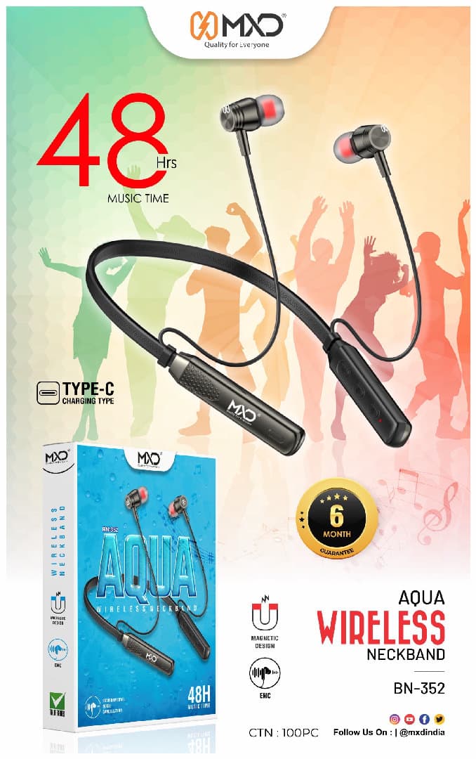 MXD 352 neck band