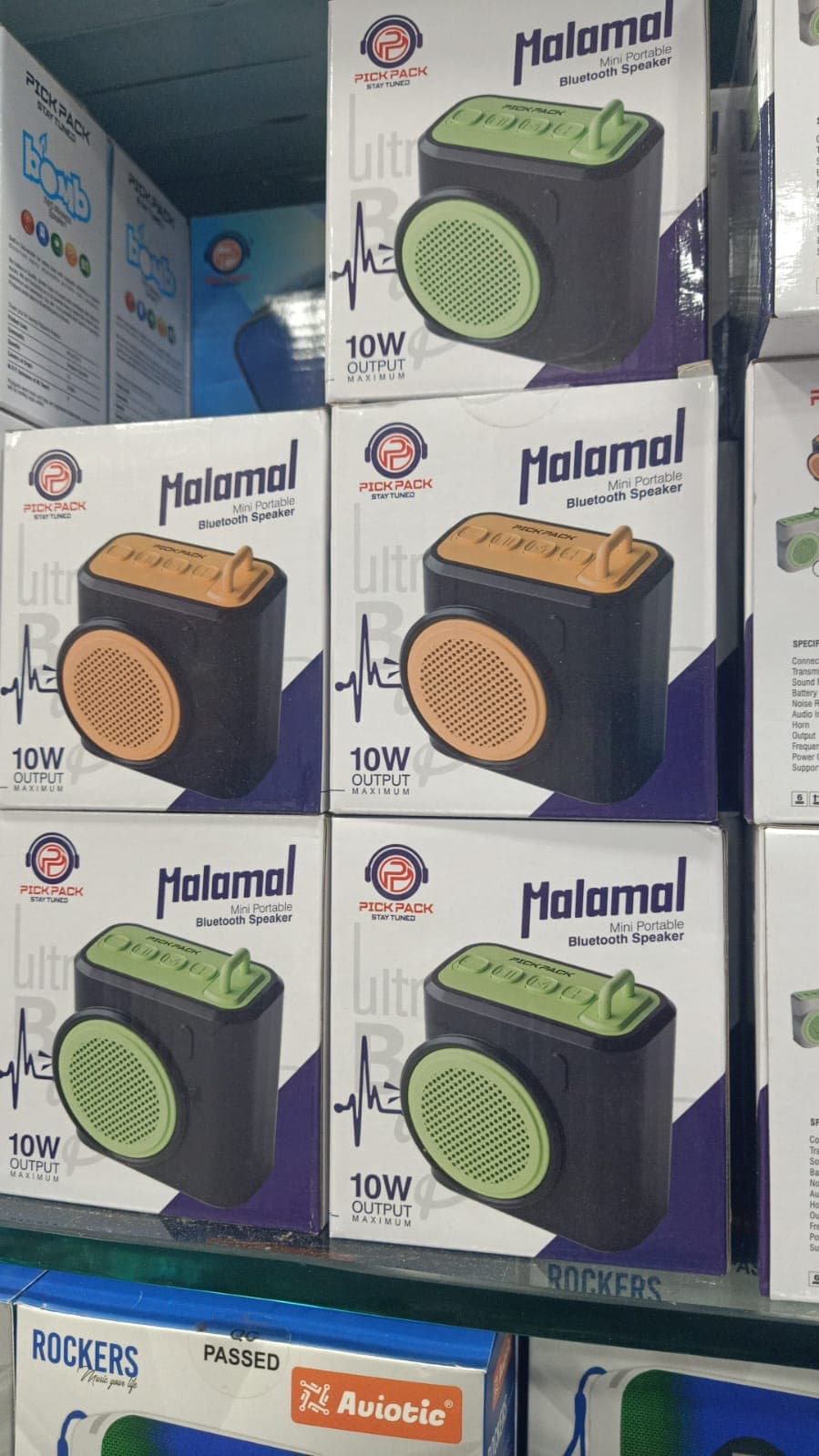 Pick Pack Malamal Mini Portable Bluetooth Speaker