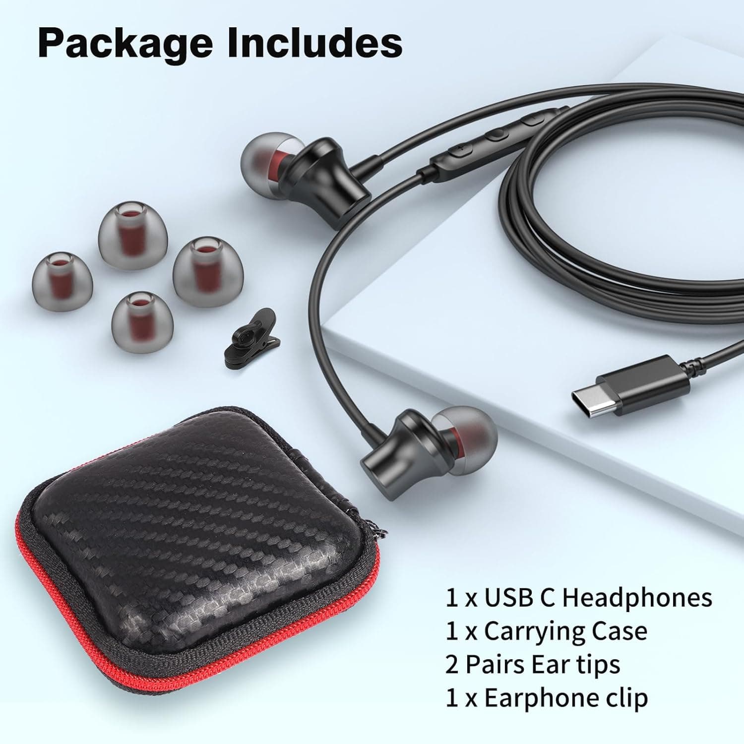 Boat 253 Magnetic Type C Earphones