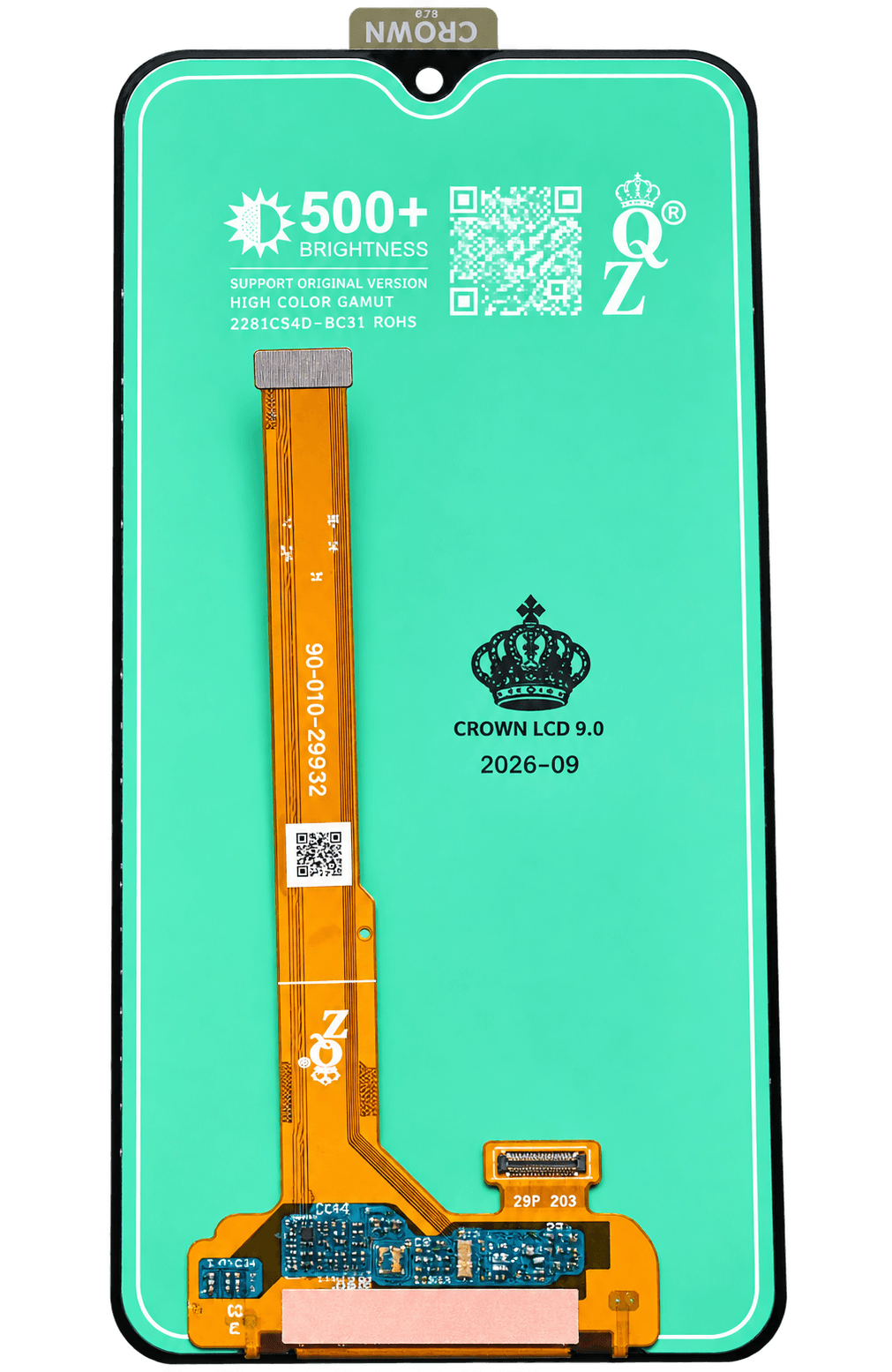 Crown LCD Display Touch Screen Combo For Vivo Y91 / Y92 / Y93