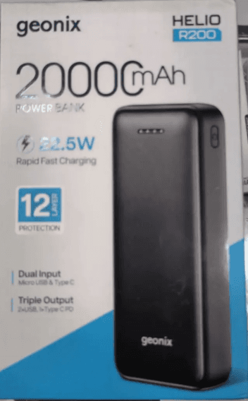 Geonix Helio R200 20000mAh Power Bank