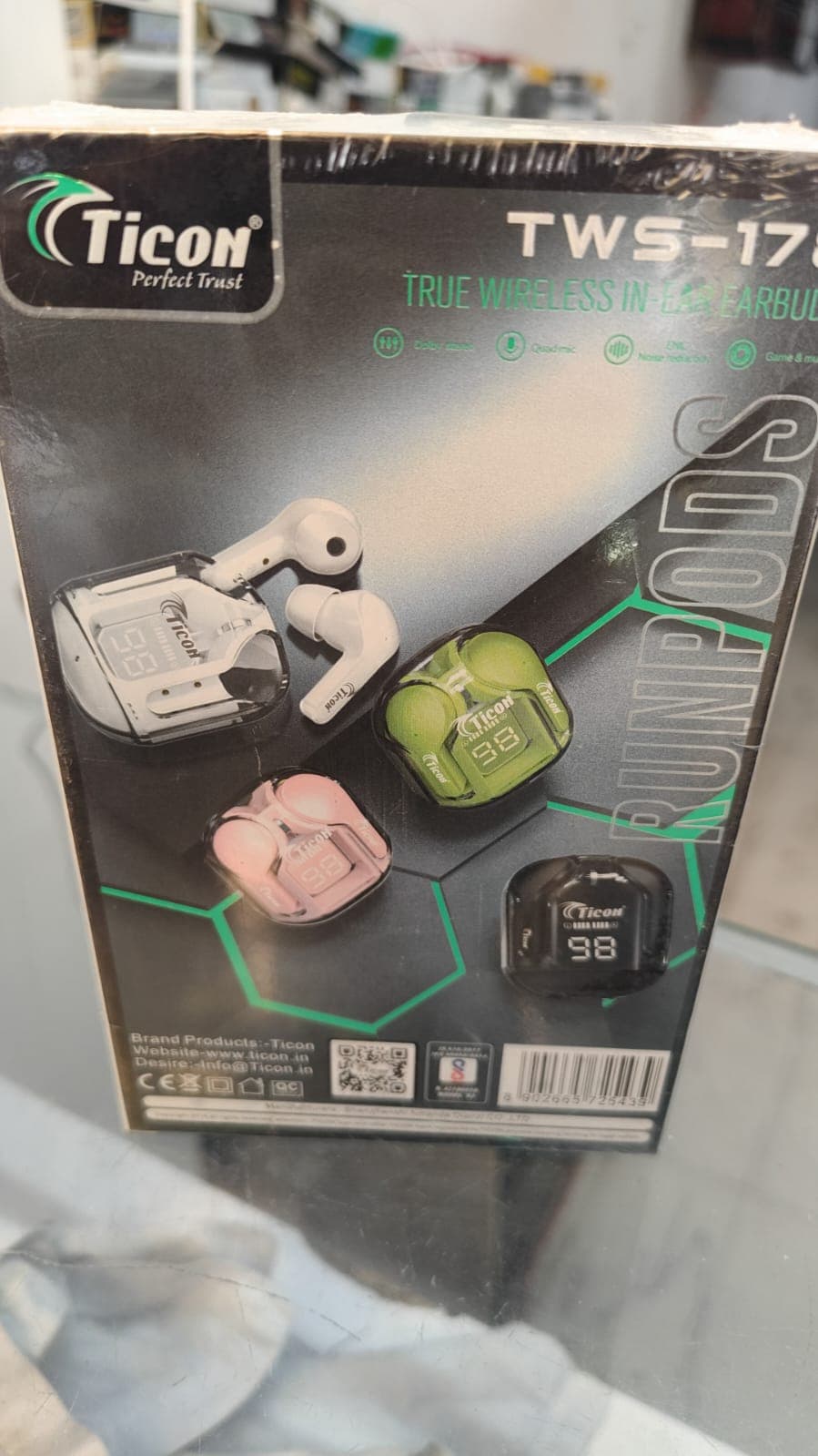 Ticon TWS-17 True Wireless Earbuds