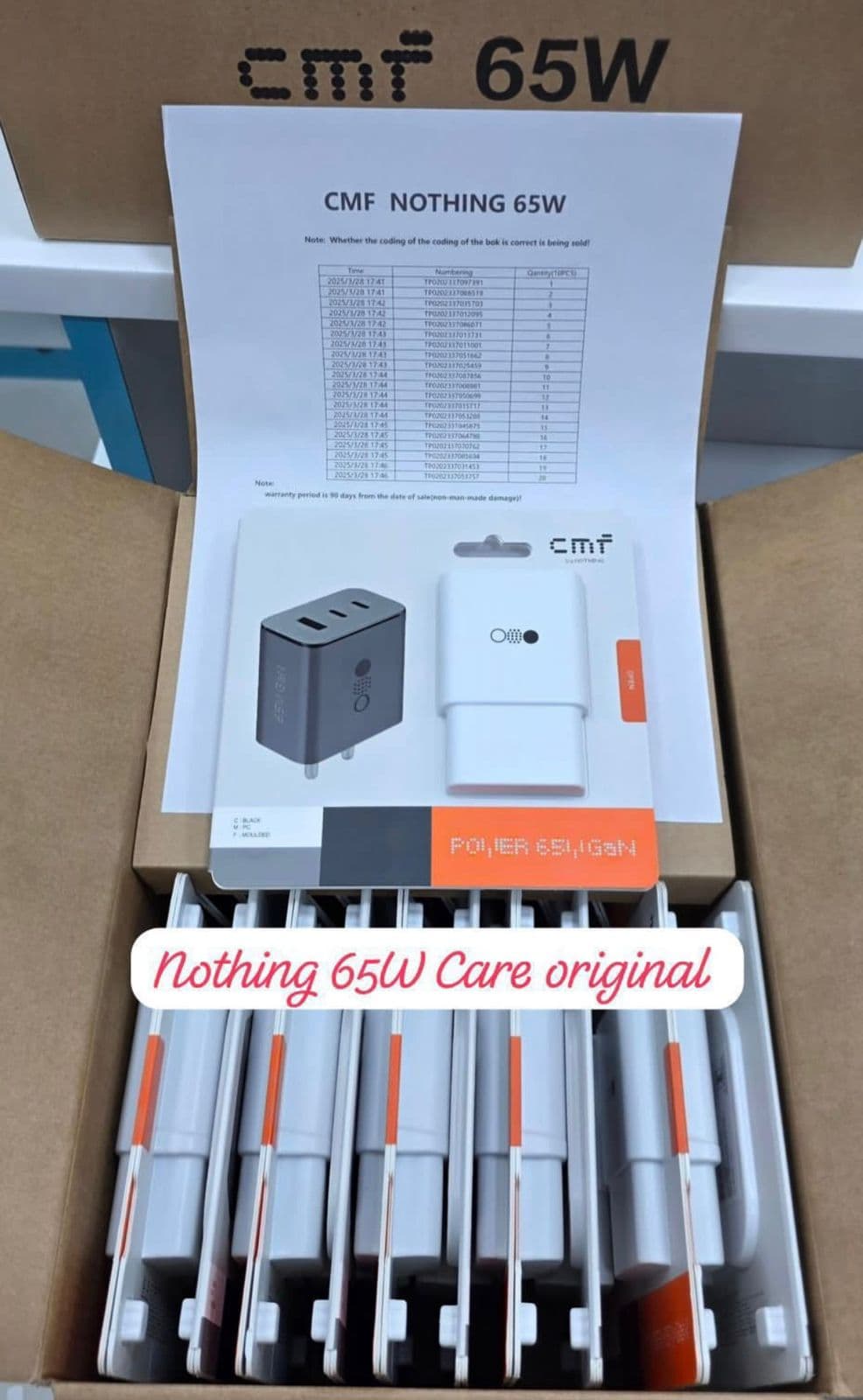 Cmf By Nothing Power 65w  Charger Original