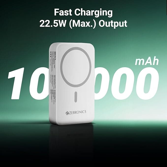 Zebronics EnergiSafe 10R2 Power Bank image 3