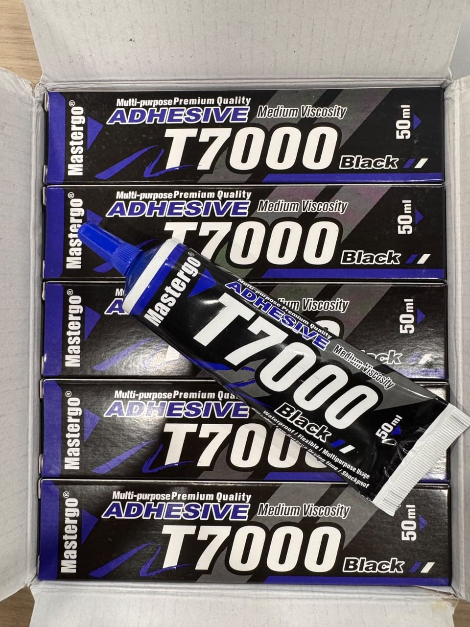 Mastergo T7000 Multi-purpose Premium Quality Adhesive (Black)