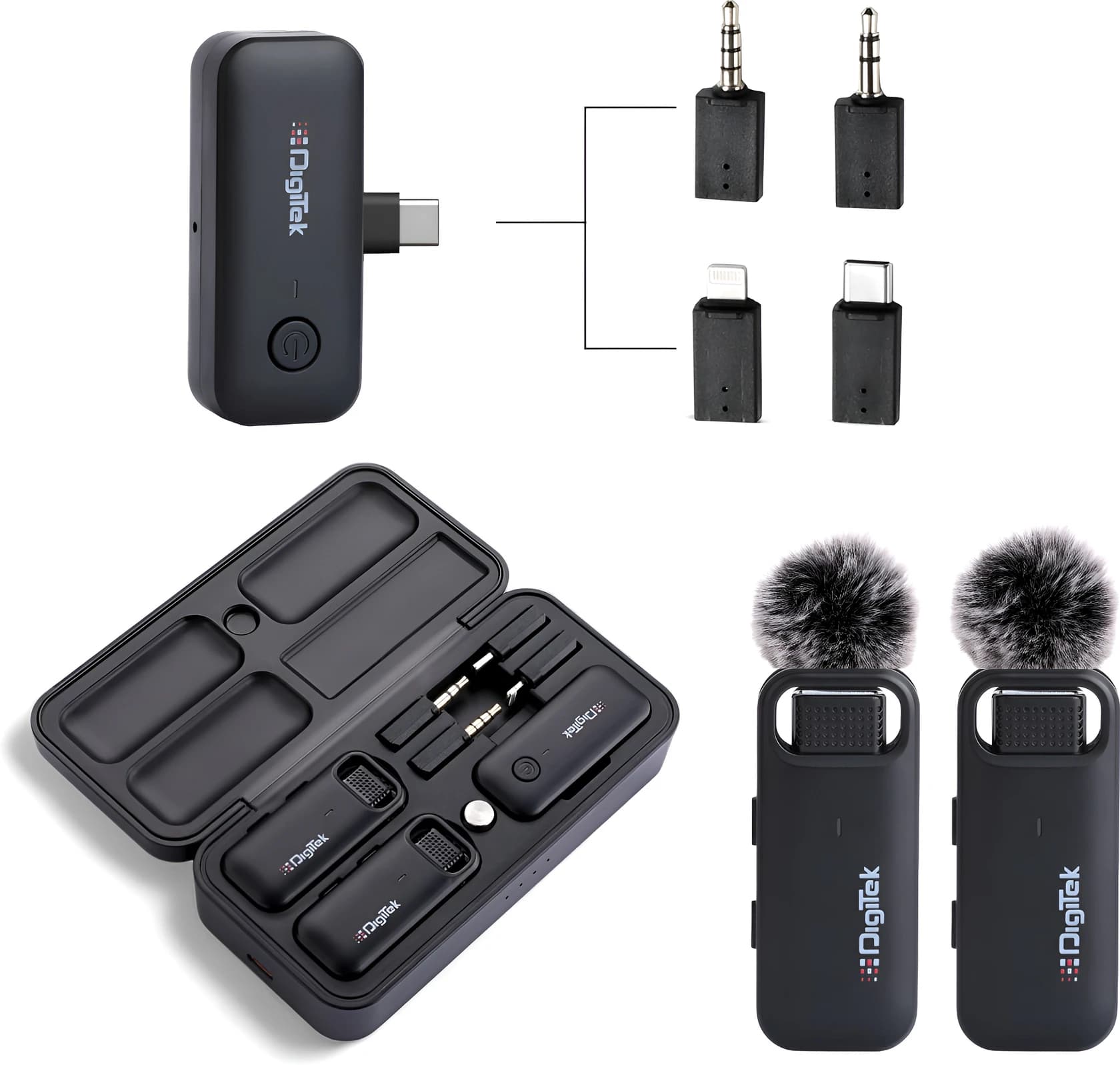 Digitek DWM 106 2in1 Wireless Microphone System image 2