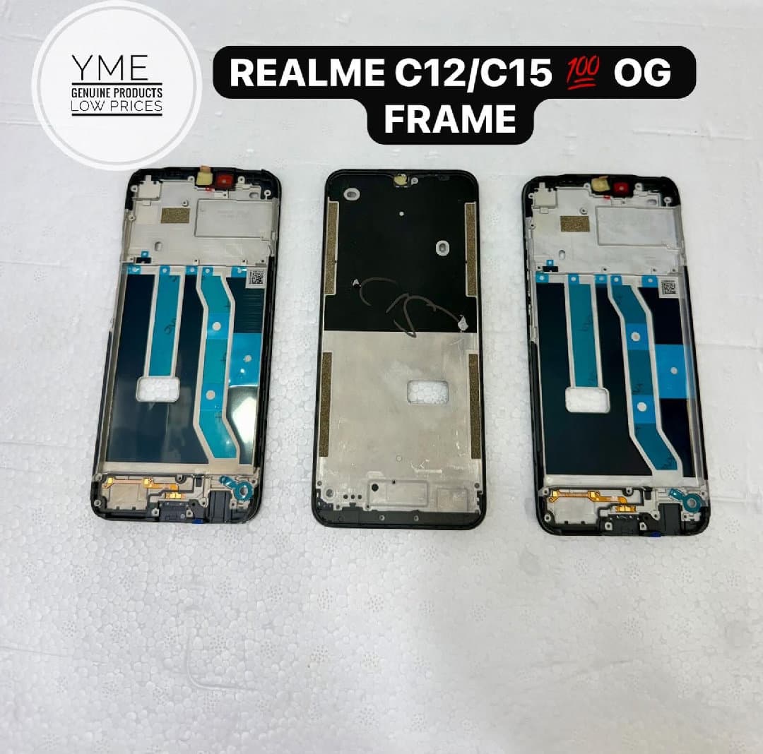 Realme C15 Original Display Frame