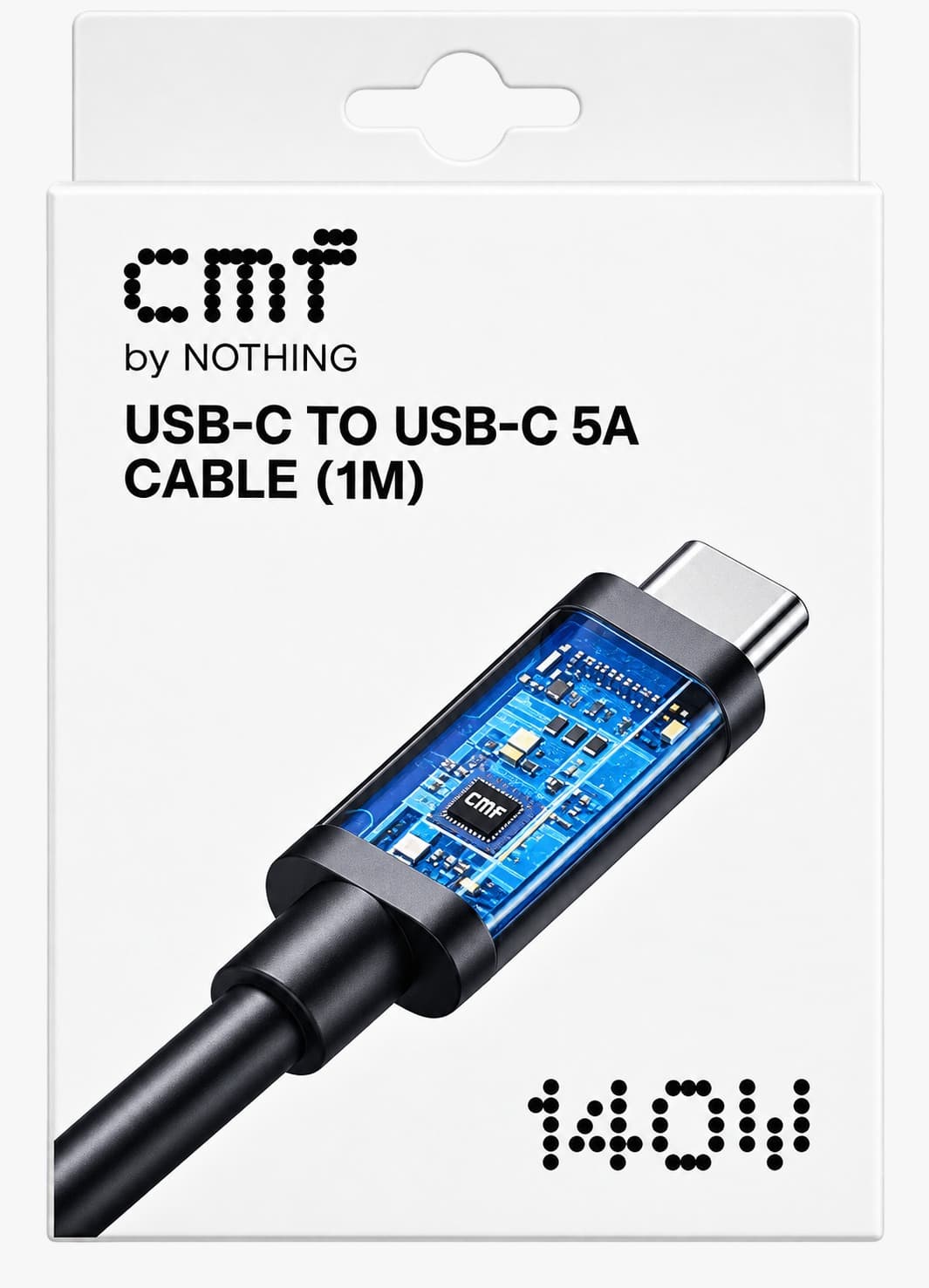 Cmf By Nothing USB-C To USB-C 5A Cable (1M)