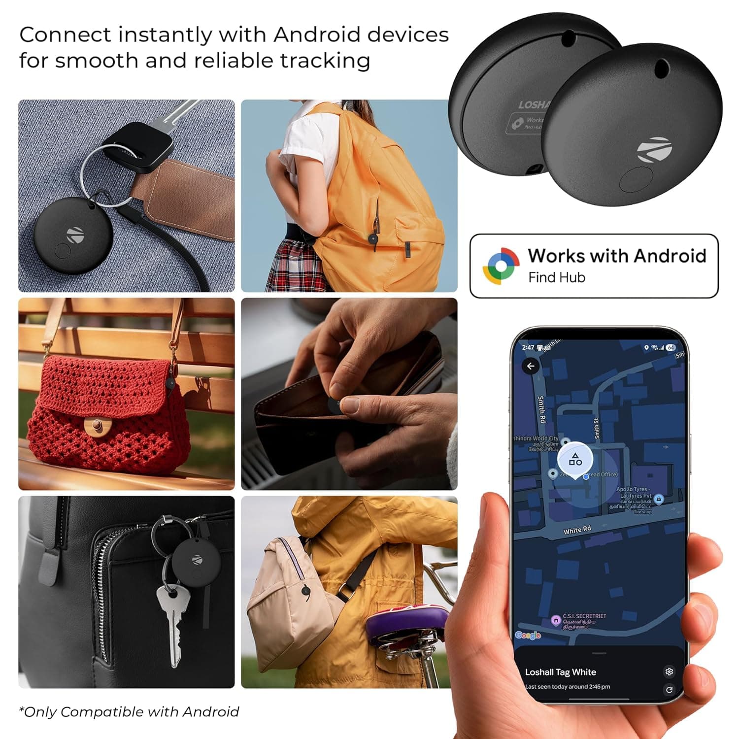 Zebronics OneTag Smart Finder Tag image 2