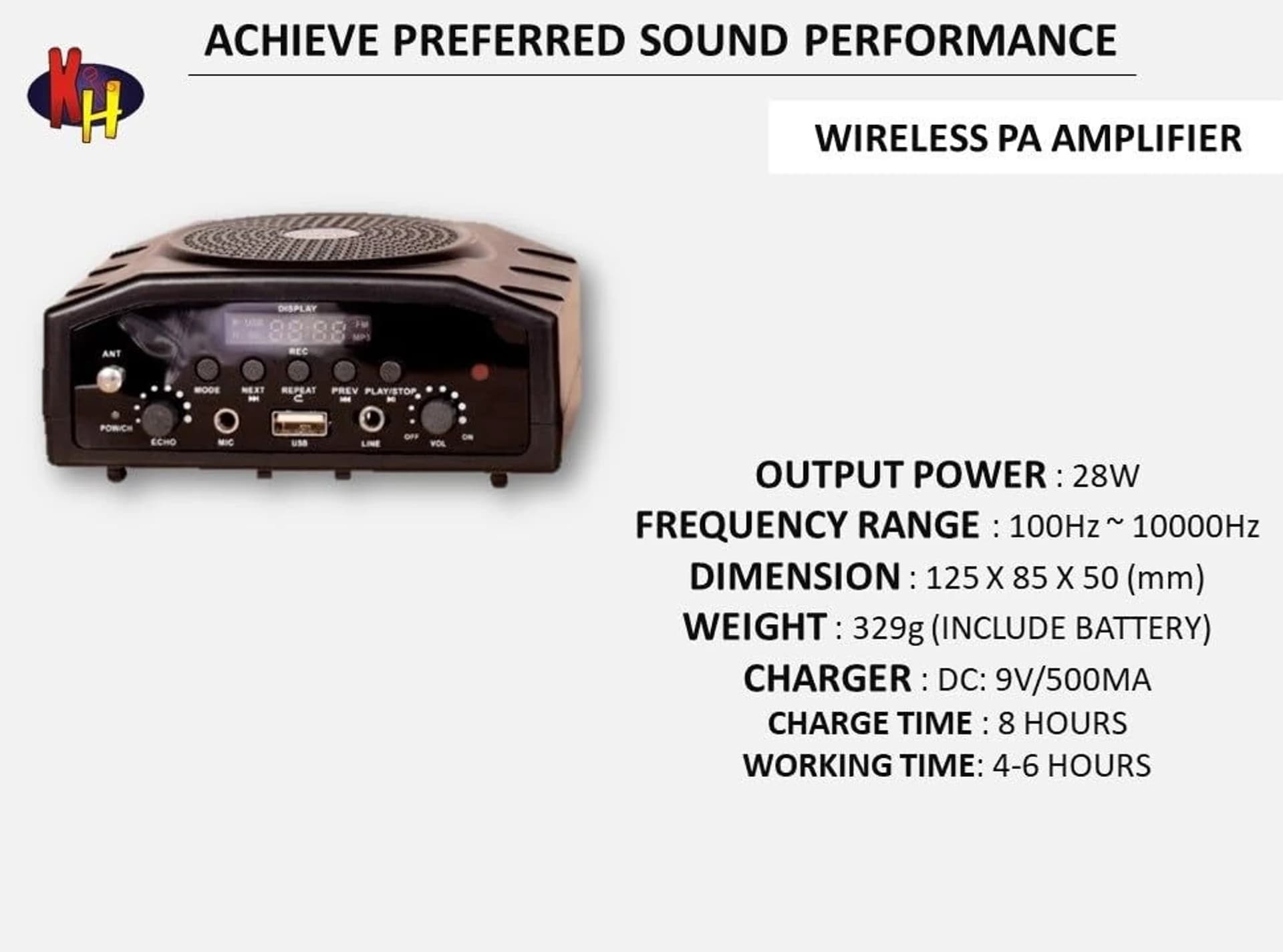 Wireless Waist Amplifier Multi-Functional image 2