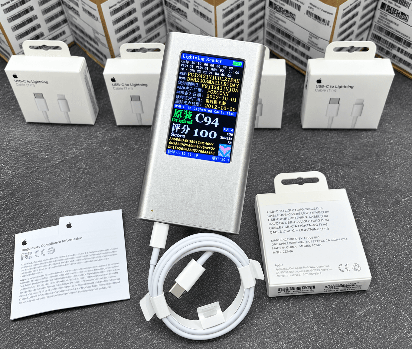True Box YG-616 Lightning Reader Cable Tester Original
