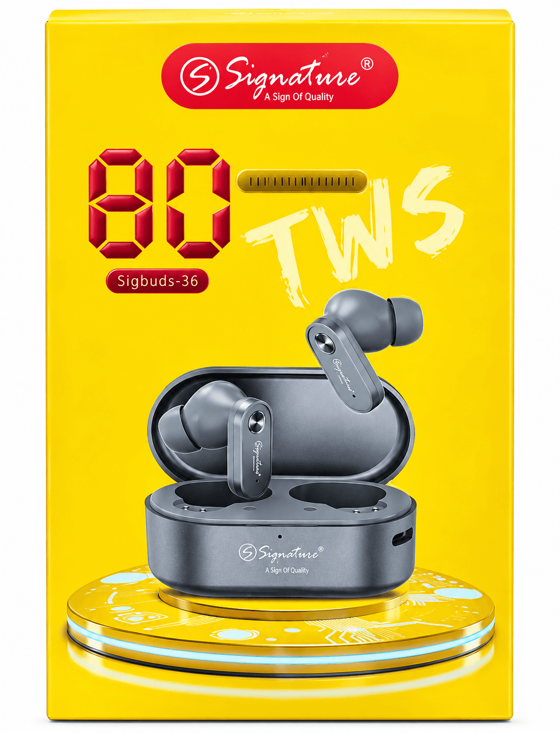 Signature Sigbuds-36 True Wireless Earbuds