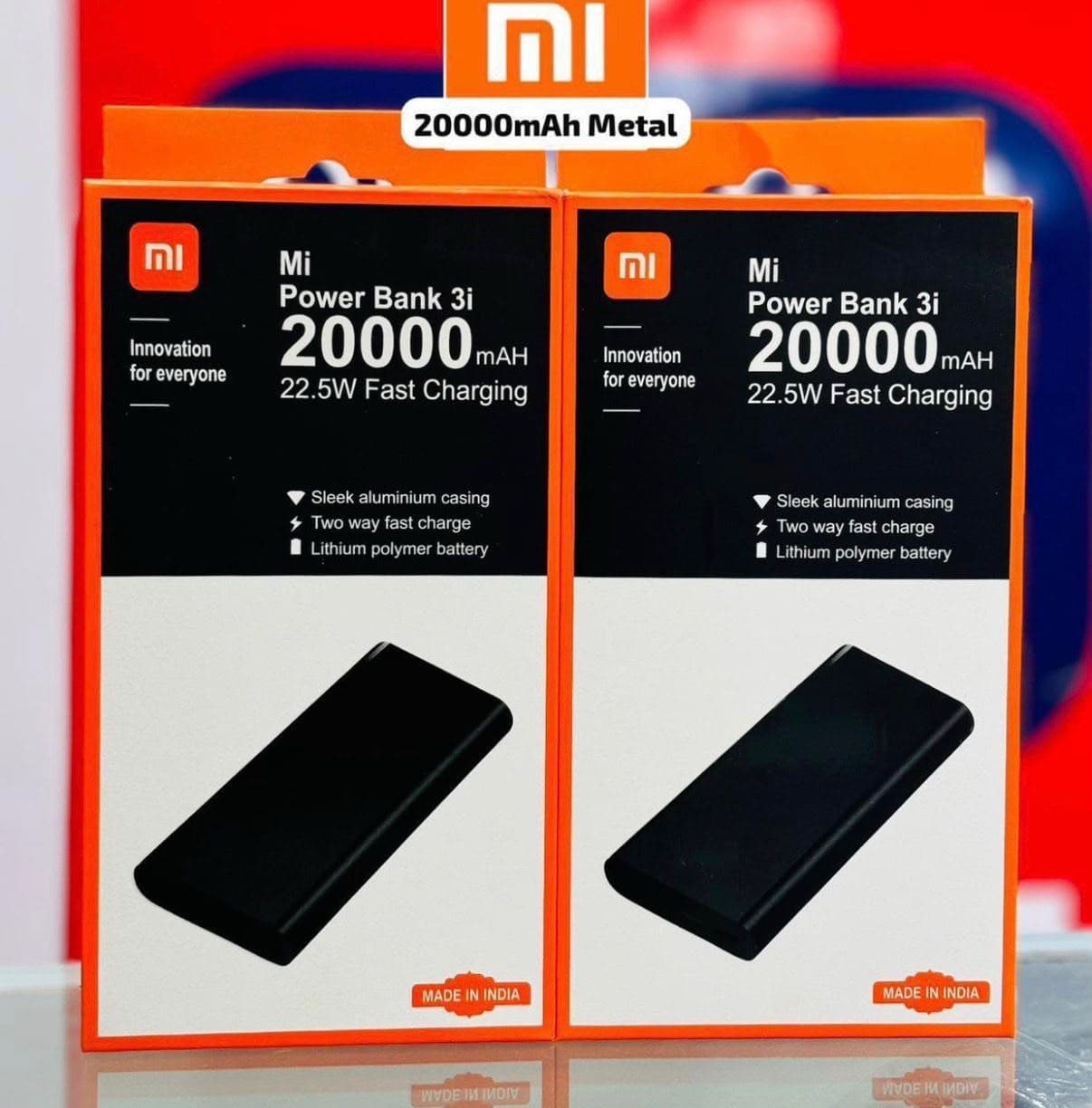 Mi Power Bank 3i 20000mAh Fast Charging Power Bank