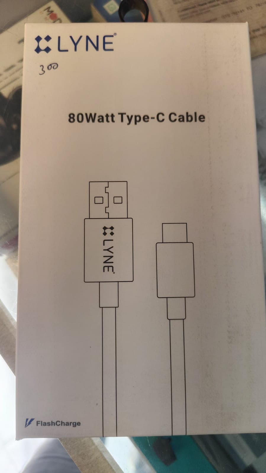 LYNE 80W Type-C Fast Charging Cable