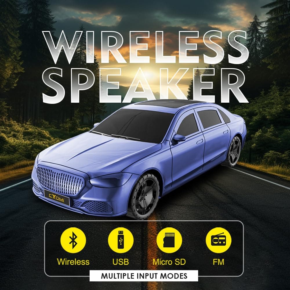 QUCIN S1 Car Shape Wireless Speaker image 2