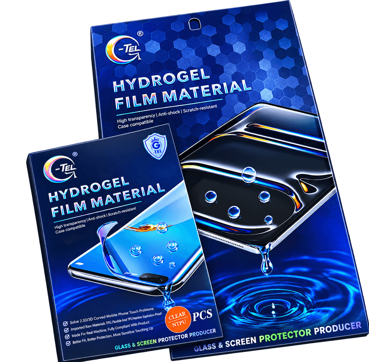 G-TEL Hydrogel Film Screen Protector Material image 1