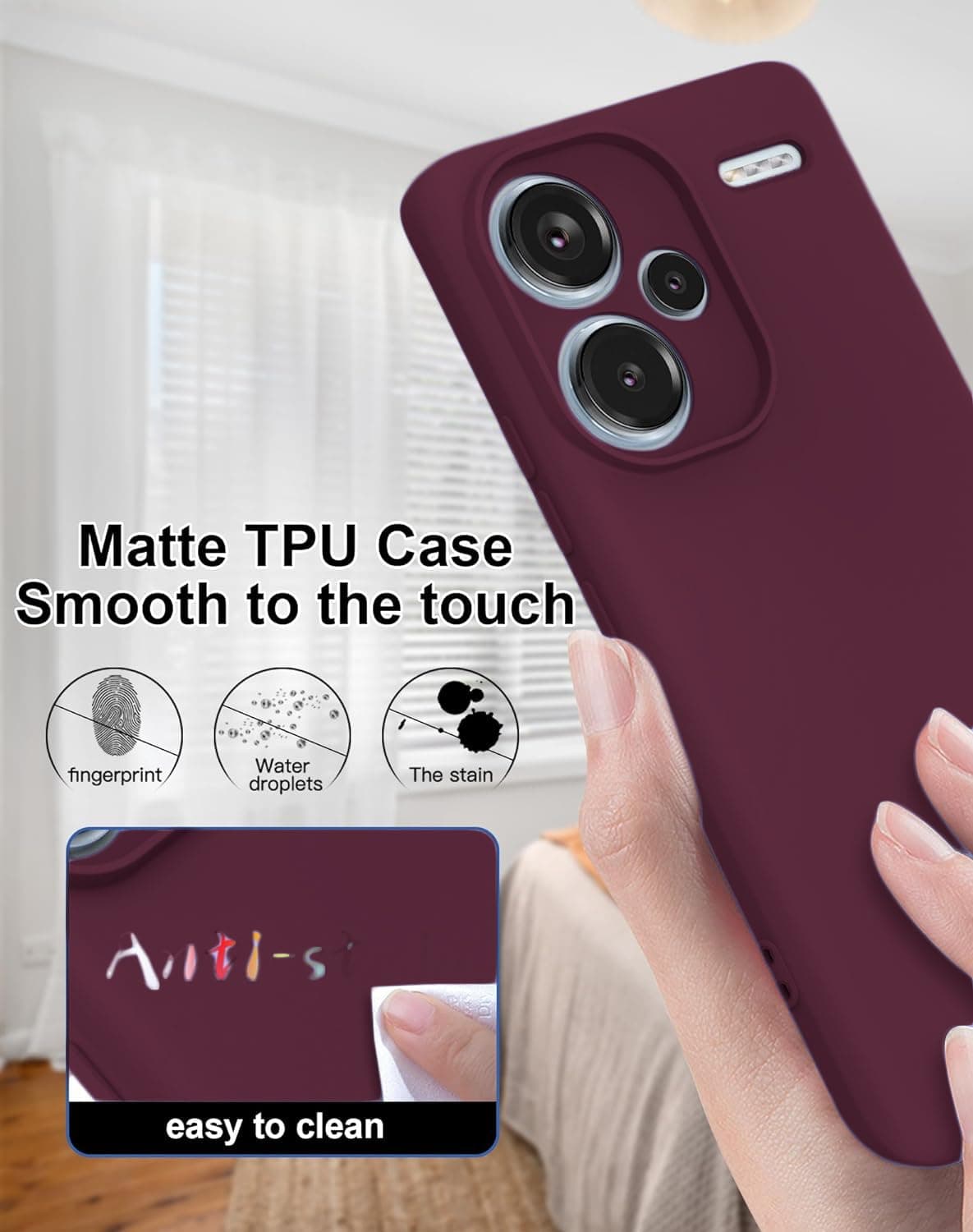 Redmi Note 13 Pro+ Back Cover