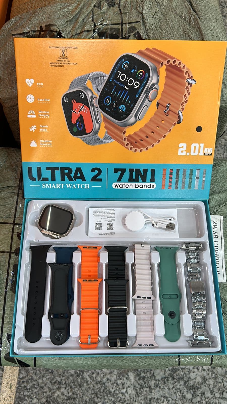 Ultra 2 Smart Watch Gift Set image 1