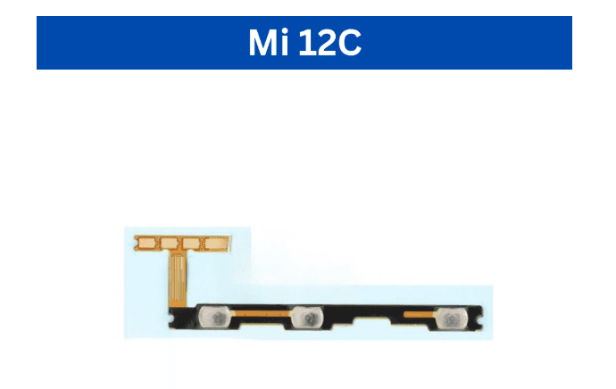 Mi 11X/K40 5G  / Mi 12 5G /Mi 12C/Mi 13C  Power Volume Flex image 2