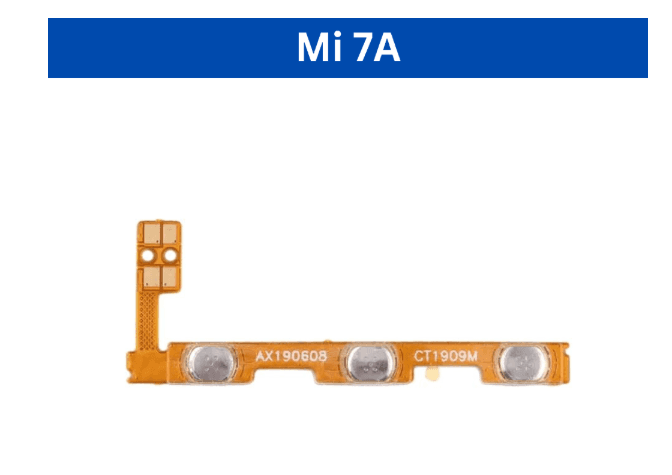 Mi 6/6A / Mi 6 Pro/ Mi 7A/ Mi 7/Y3  Power Volume Flex image 1