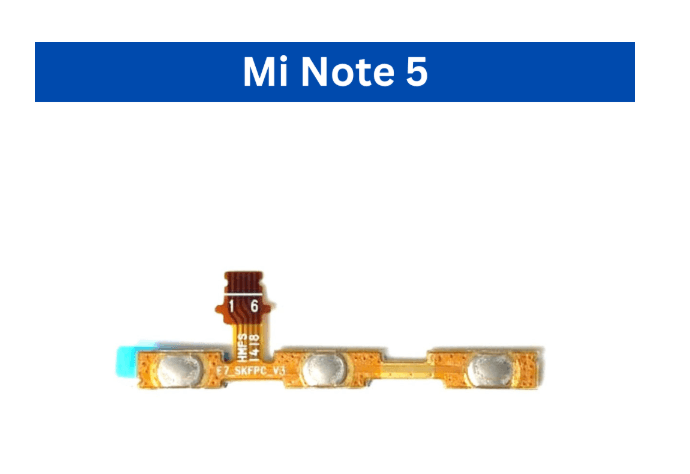 Mi Note 5/Mi Note 5 Pro/Mi Note 6 pro /Mi Note 7 Pro/Note 8 Power Volume Flex