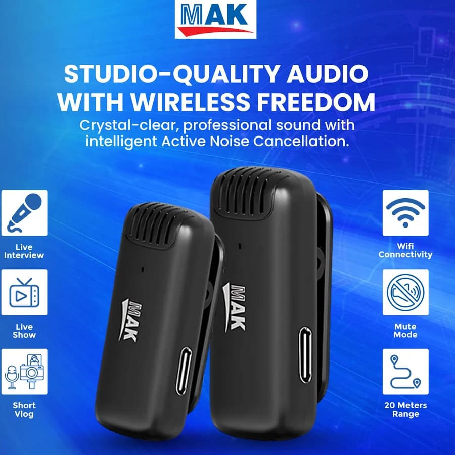 MAK Wireless Lavalier Microphone image 3