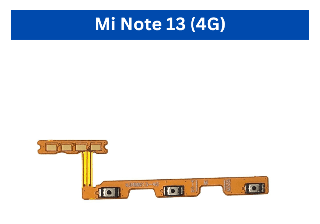 Mi Note 13 4G/ Mi Note 13 5G / Mi Note 3 / Mi Note 4  Power+Volume Flex image 1