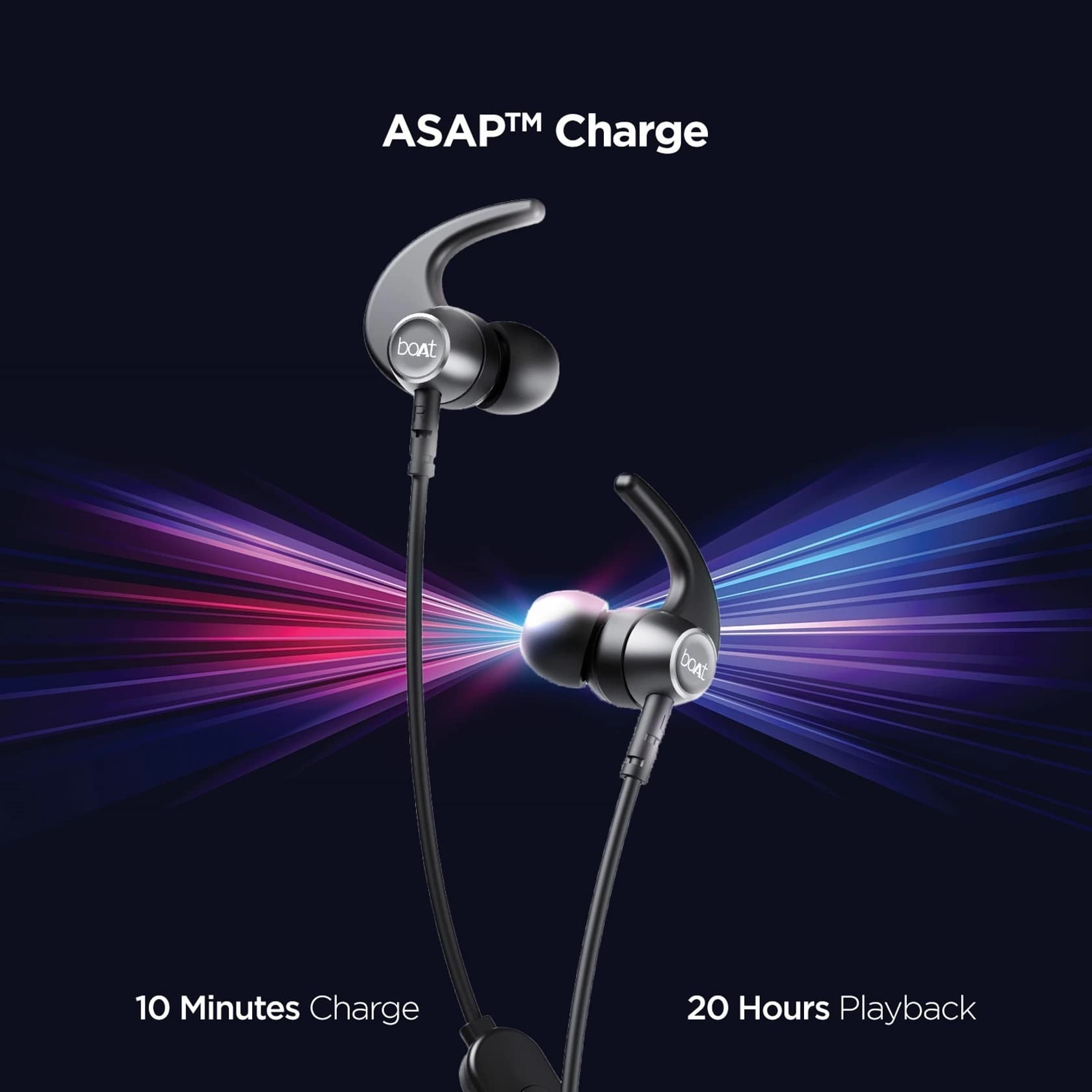boAt Rockerz 330 Pro Wireless Bluetooth Neckband Earphone image 4