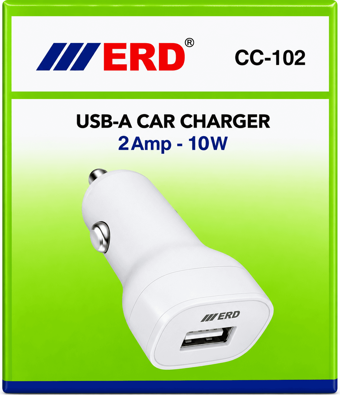 Erd Cc-102 Usb-a Car Charger