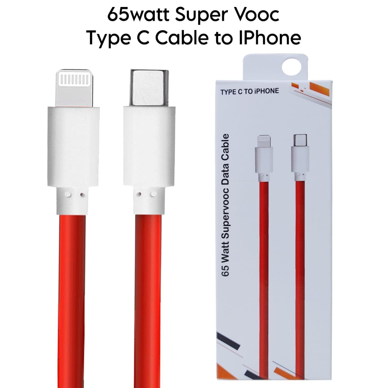 65W C TO IPHONE CABLE