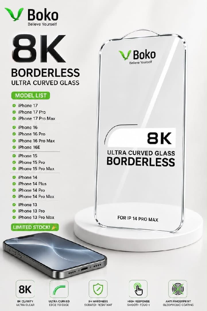 8k Tempred Glass image 5