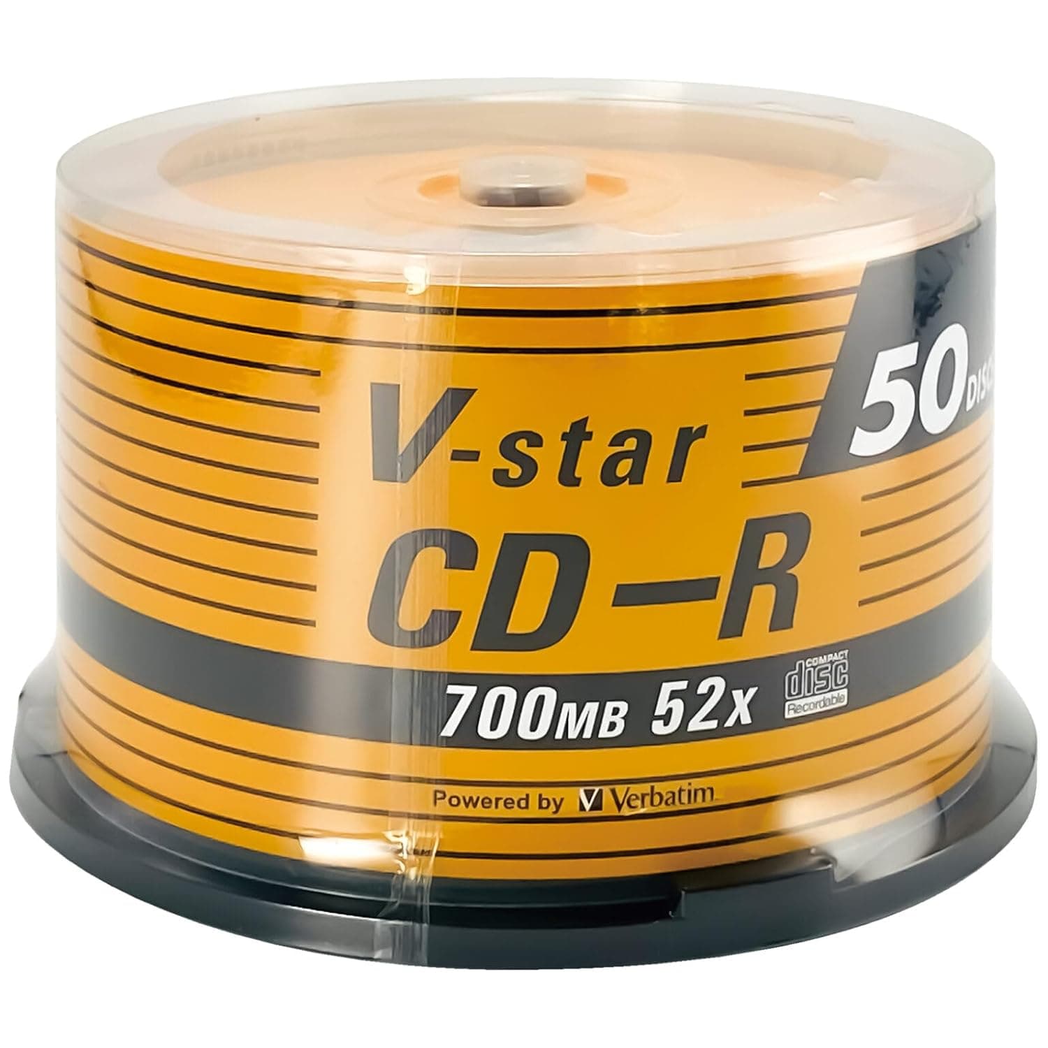 Vstar CDR 700MB 52X 50Pack Spindle image 2