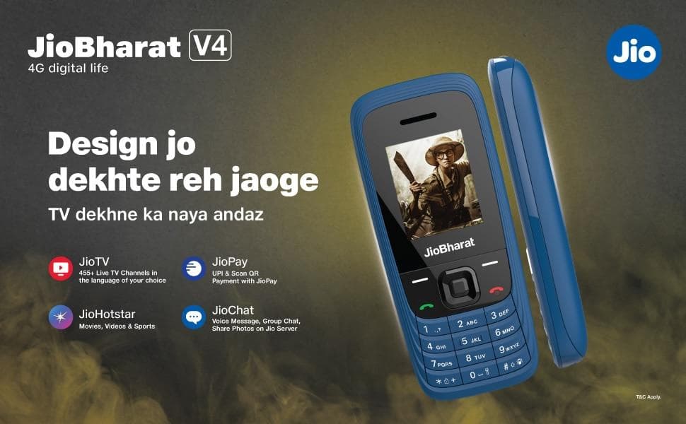 Jio Bharat V4 4G Keypad Phone image 2