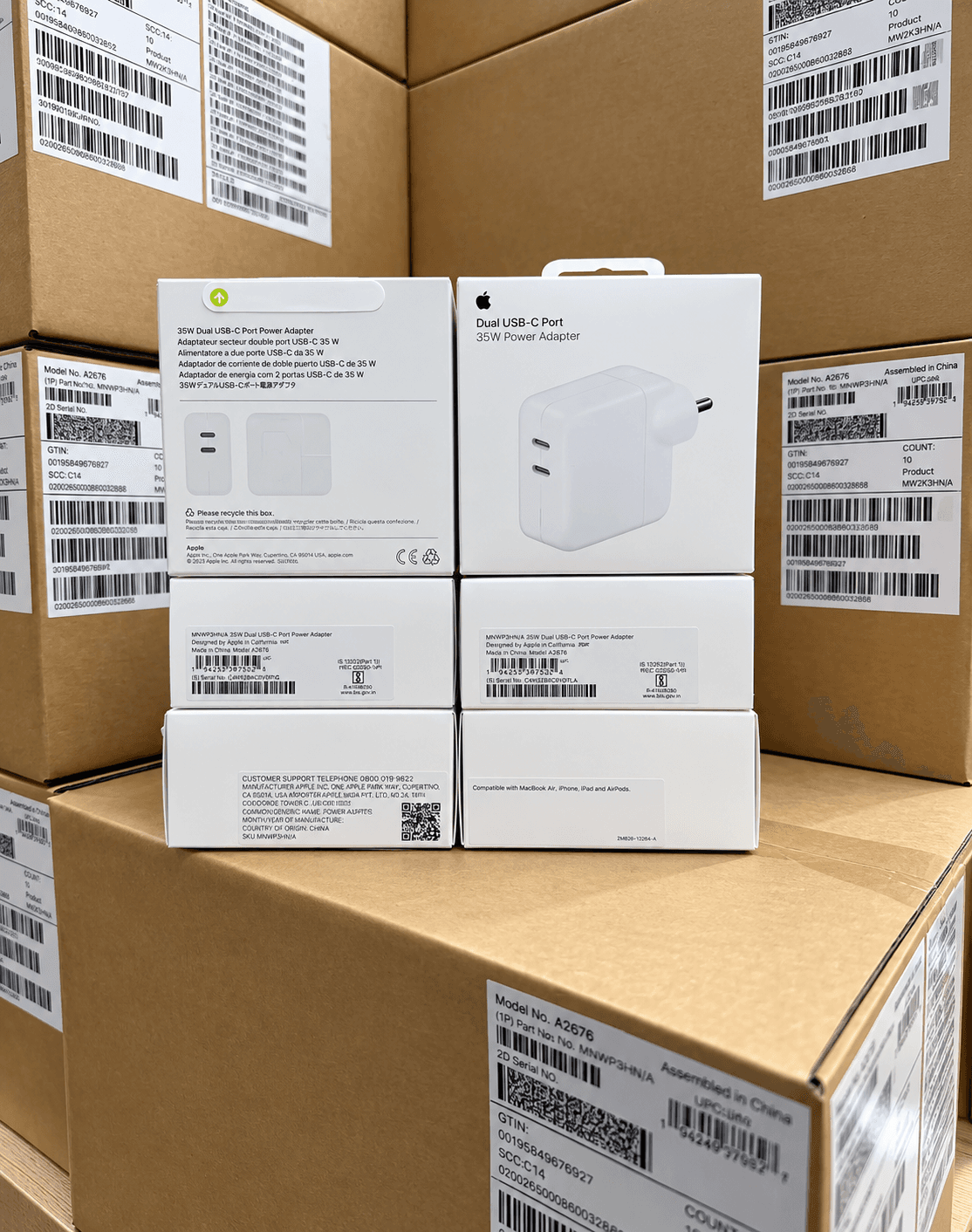 Apple 35w Dual Usb-c Port Power Adapter Og