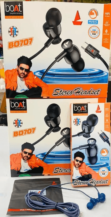 Boat B0707 Stereo Headset – Type-C Wired Earphones