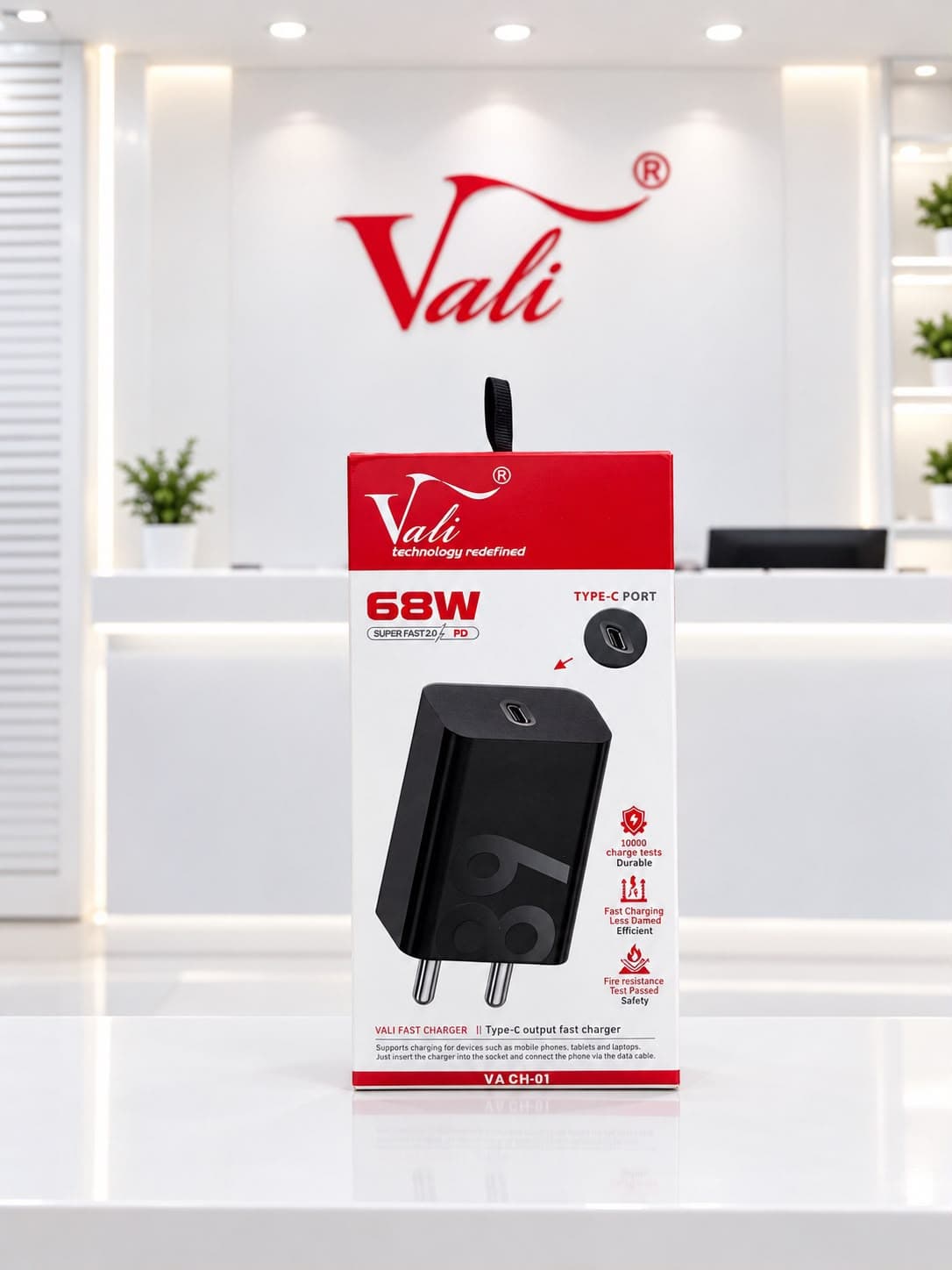 Vali 68W Super Fast 2.0 PD Type-C Fast Charger – VA CH-01