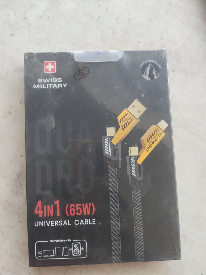 4 in 1 65 watt universal cable