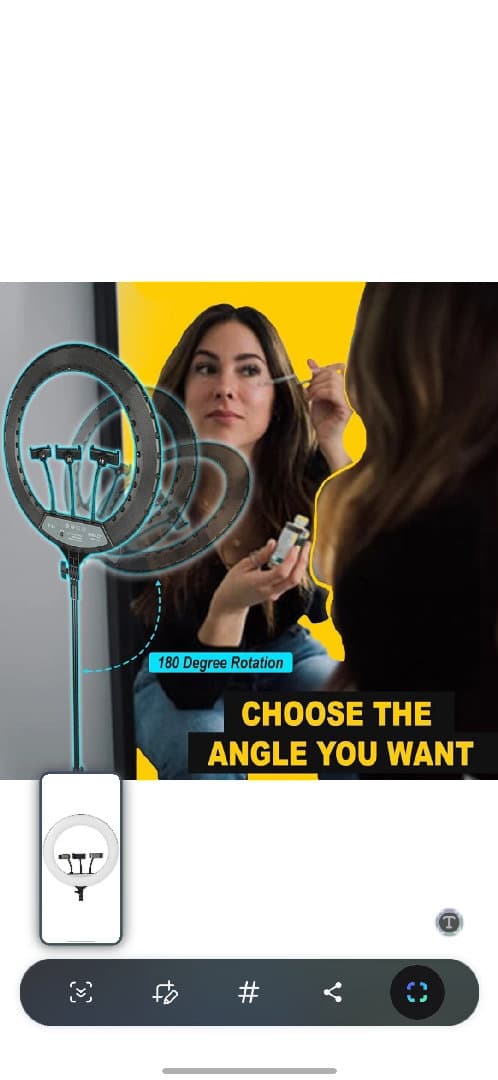 18 Inch Ringlight With 7feet Stand image 2