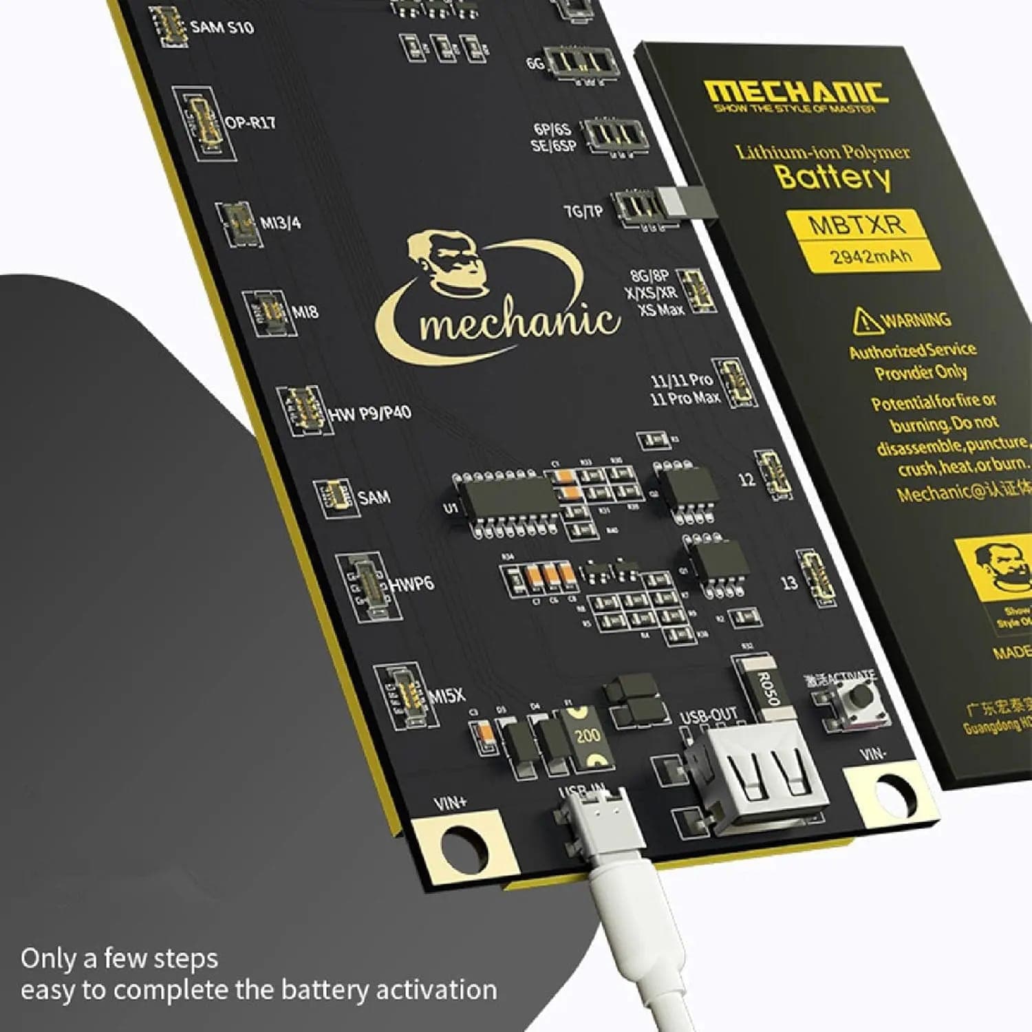 Mechanic F918+ Battery Activation Board image 3