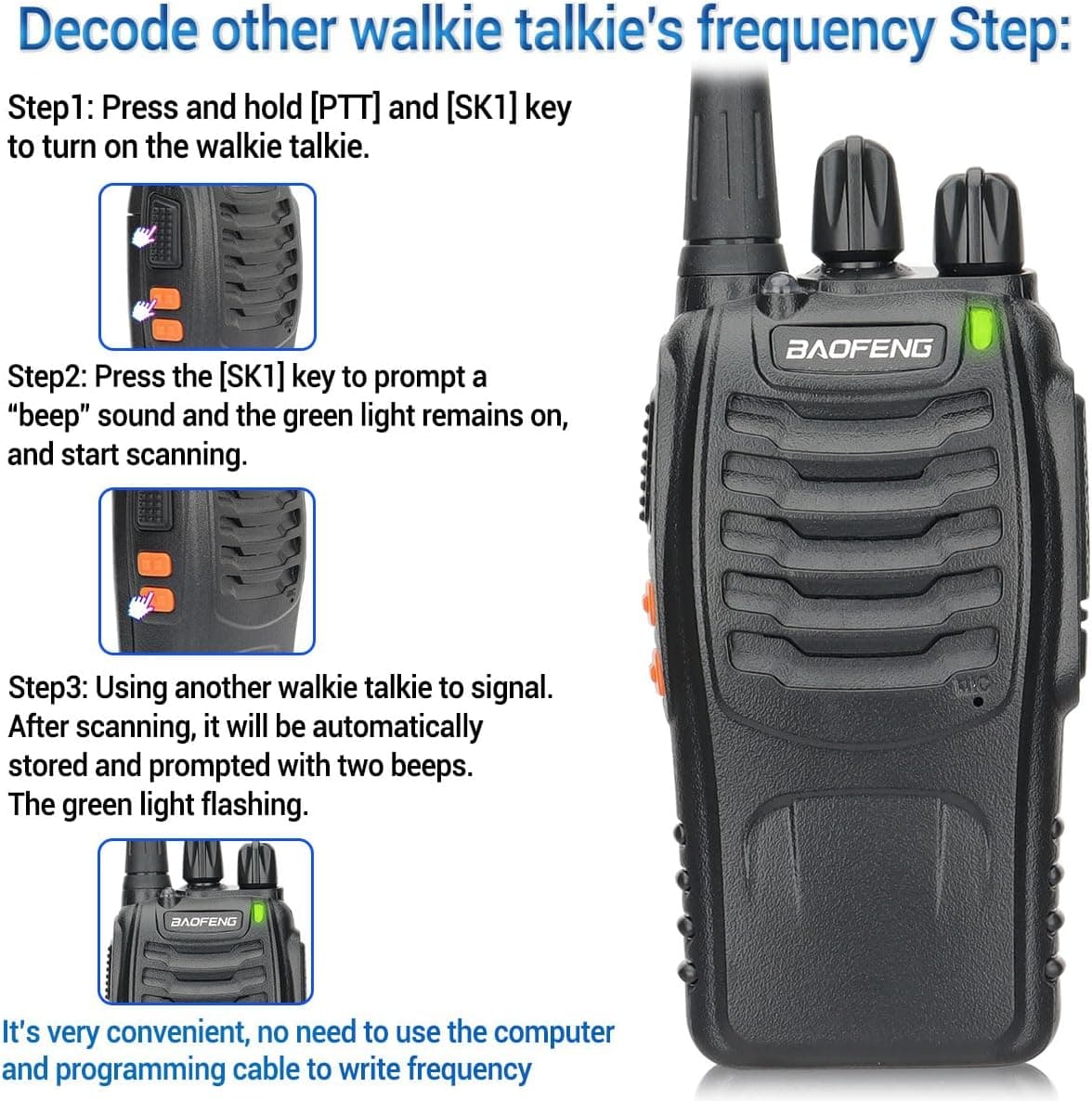 Baofeng BF-888S Walkie Talkie