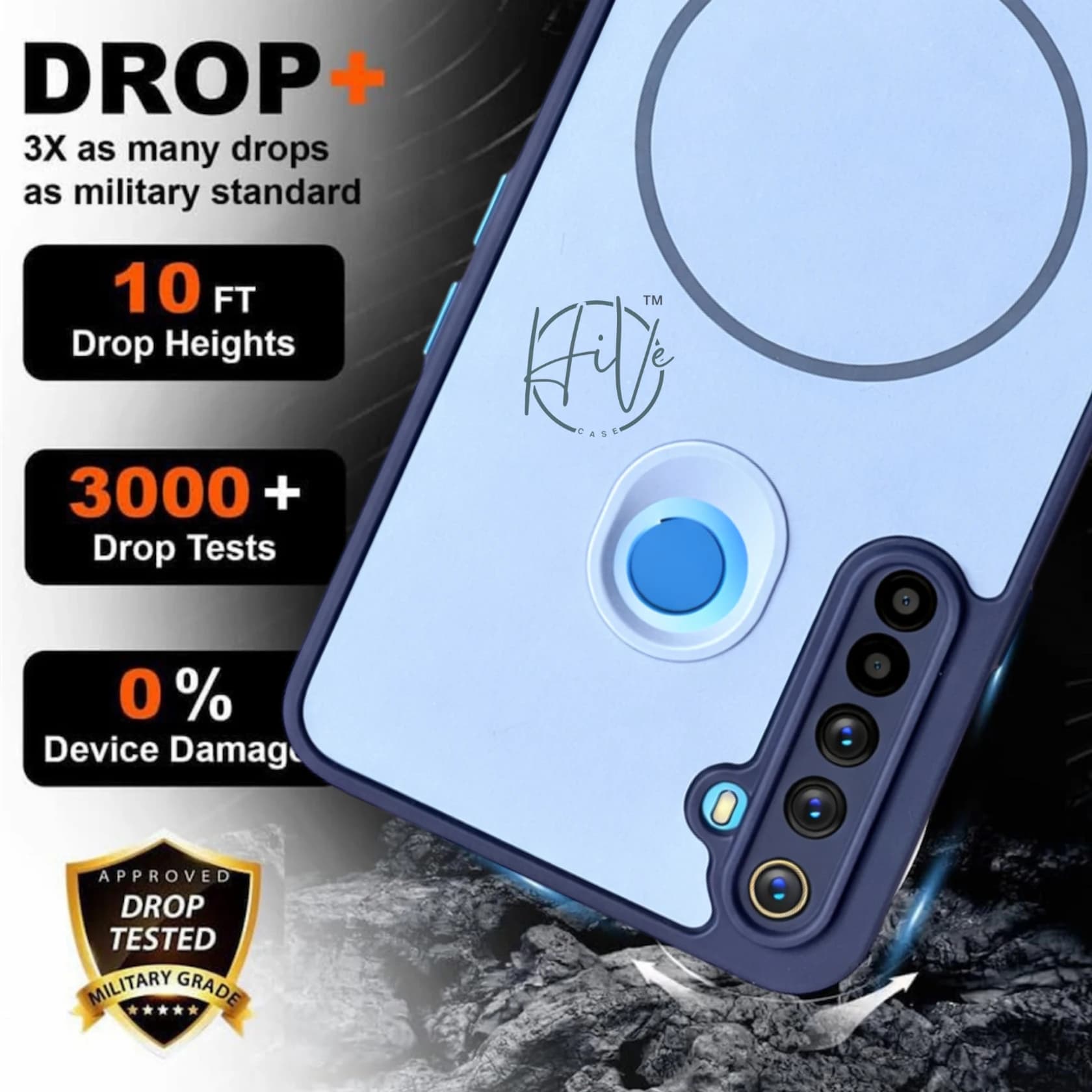 Back Cover for Realme 5, Realme 5i, Realme 5s, Realme 5A, Narzo 10A image 3