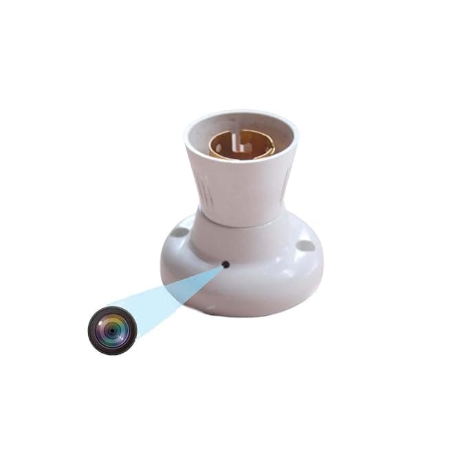 Spy Bulb Holder WiFi Camera