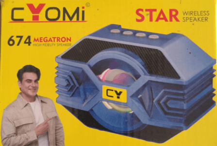 CYOMI STAR 674 Megatron Wireless Speaker