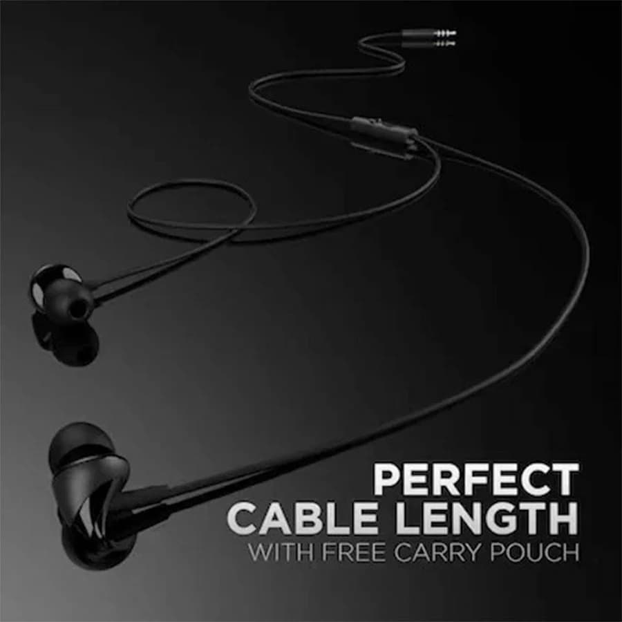 BoAt BassHeads 100 Wired Earphones With Mic image 3