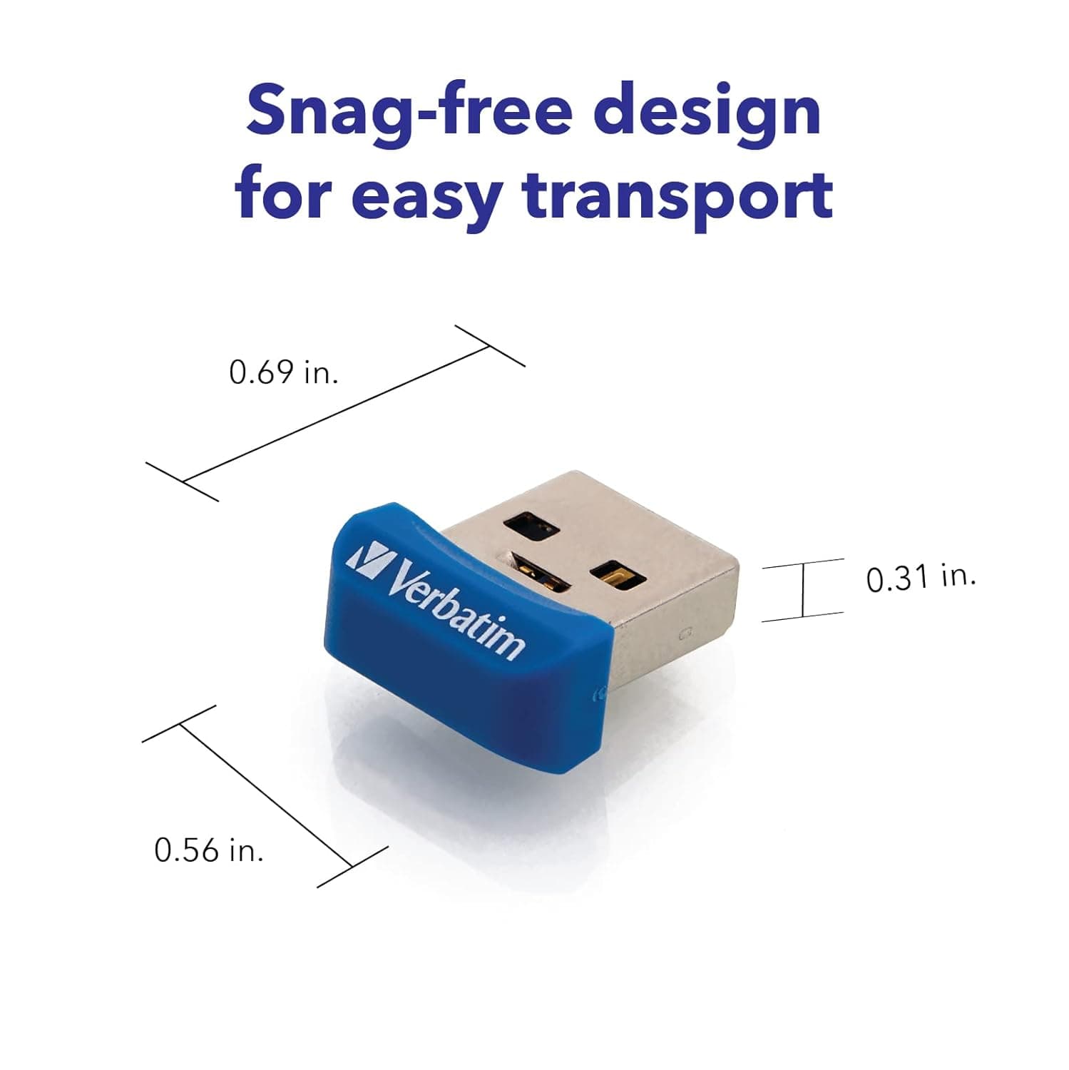 Verbatim Nano 98710 USB 3.2 Flash 32GB Ultra Compact Pen Drive