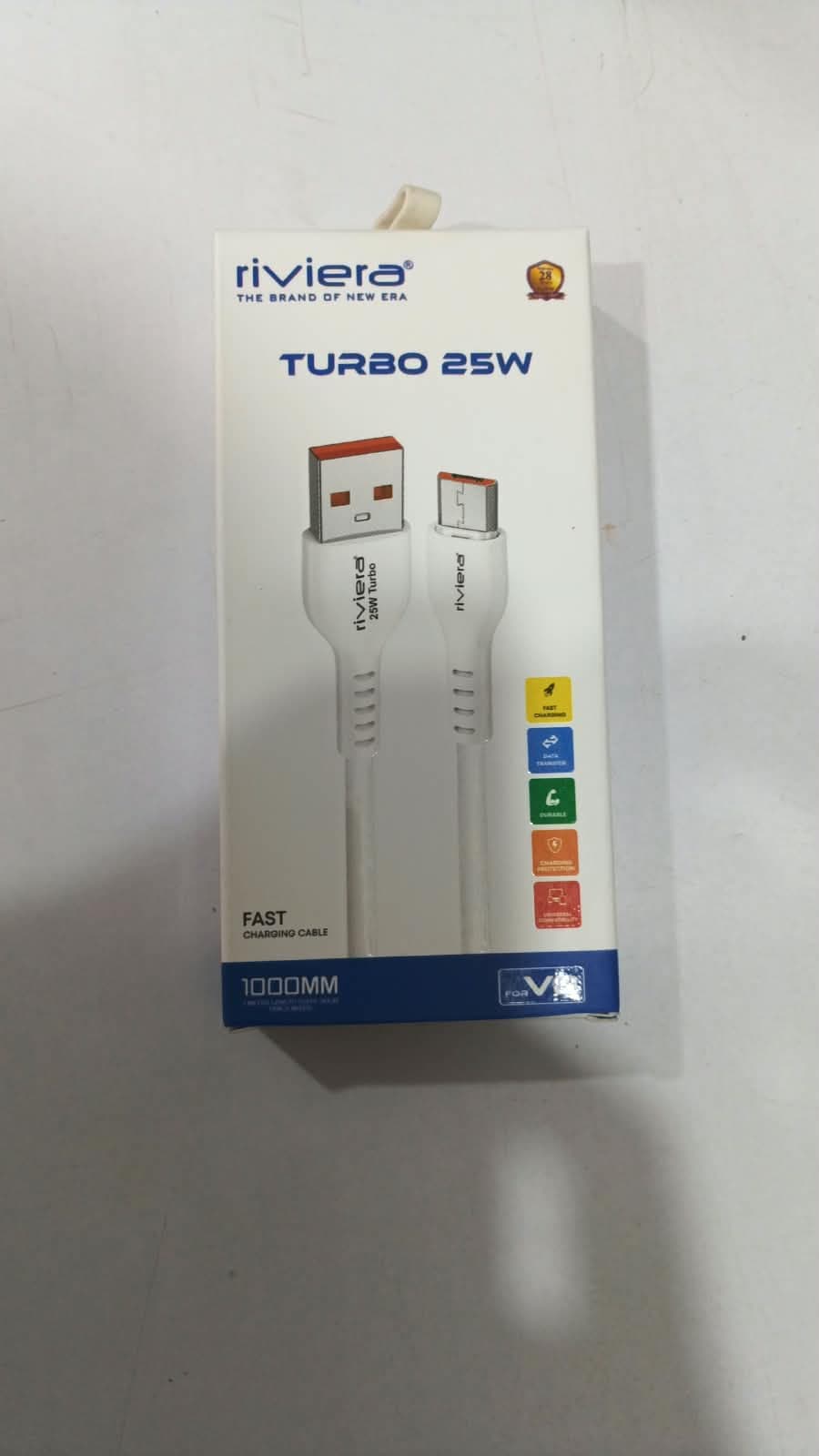Riviera DT-320 Turbo V8 Micro USB Fast Charging Data Cable image 2